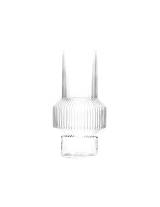 Βάζο γυαλ.Retro διαφ.18Χ34,50