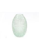 Βάζο γυαλ.οβάλ βεραμάν 13,5Χ19,5