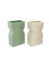 Βάζο κεραμ 2χρ. 12X7X20