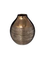 Βάζο κεραμ.μπρονζέ 17,5Χ20