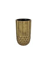 Βάζο κεραμ.χρυσό Jiska 16,5X28