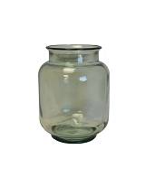 Βάζο / κηροπήγιο γυαλ.γκρι  20Χ25εκ.