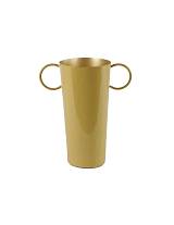 Βάζο μεταλ.κίτρινο Fido 12Χ21,5Χ25