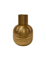 Βάζο μεταλ.μπουλ χρυσό 20Χ29