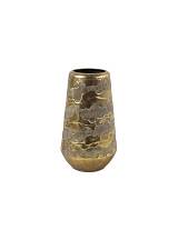 Βάζο μεταλ.Peggie χρυσό 18,5Χ32,5