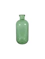 Βάζο μπουκάλι γυαλ.πράσινο 11Χ24,5