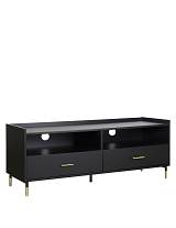 Επιπλο τηλεόρασης  ξύλινο TEDY μαύρο 120Χ40Χ46,7