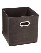 Κουτί αποθ.υφασμ.καφε  31Χ31Χ31