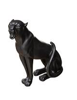 Λεοπάρδαλη καθ.κεραμ.μαύρη 20εκ.