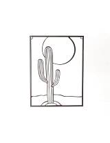 Πίνακας τοίχου μαυρο μεταλ.NEVADA 30X40