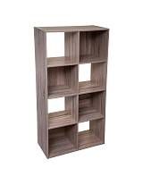 Ραφιέρα μελαμίνης με 8 ράφια 67,5Χ32Χ134