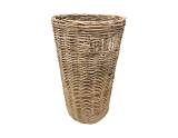 Καλάθι rattan φυσικό jumbo Φ35Χ60