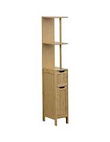 Ντουλάπι κολώνα MDF bamboo 18Χ30Χ130