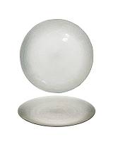 Πιάτο γυαλ. Γκρι Φ27