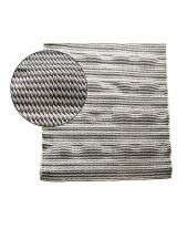 Χαλί εξ.χώρου pp ζικ ζακ μπεζ/μαύρο 120Χ180