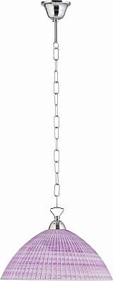 Φωτιστικό μονόφωτο γυαλί λιλά Ε27 Φ36