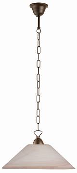 Φωτιστικό μονόφωτο γυαλί καφέ Ε27 Φ37