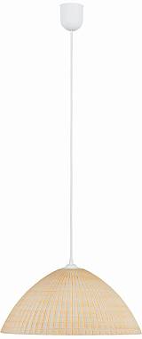 Φωτιστικό μονόφωτο γυαλί μελί Ε27 Φ25