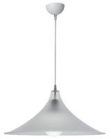 Φωτιστικό μονόφωτο Plexiglass λευκό σατινέ Ε27 Φ42