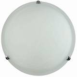 Φωτιστικό Πλαφονιέρα Γυαλί λευκό 2xΕ27 Φ40