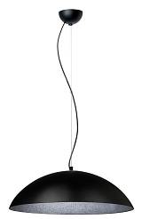 Φωτιστικό μονόφωτο Plexiglass  μαύρο/ασημί  3χΕ27 Φ47