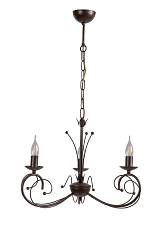 Φωτιστικό Πολύφωτο 3φ Μέταλλο καφέ Ε14