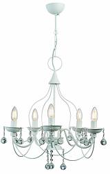 Φωτιστικό Πολύφωτο 5φ Μέταλλο λευκό Ε14