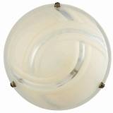 Φωτιστικό Πλαφονιέρα Γυαλί μελί Ε27 Φ30