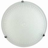 Φωτιστικό Πλαφονιέρα Γυαλί λευκό 2xΕ27 Φ40