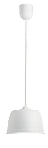 Φωτιστικό μονόφωτο αλουμίνιο λευκό Ε27 Φ22