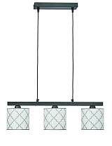 Φωτιστικό Πολύφωτο 3φ Μέταλλο/Αμπαζούρ λευκό Ε27