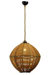 Φωτιστικό μονόφωτο σχοινί natural Ε27 Φ45