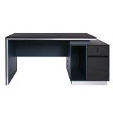 ADVANCE Γραφείο Σκούρο Καρυδί - Γκρι Ε-00022209 ΕΟ822