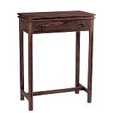 CONSOLE Κονσόλα 1 Συρτάρι Ξύλο Sheesham Καρυδί Ε-00003859 ΕΣ306,1