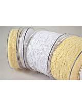 Δαντέλα ρολό λευκό/εκρού 50εκ.Χ9.10Μ