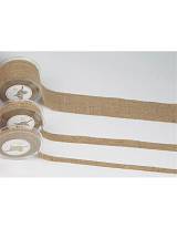 Κορδέλα λινάτσα 1εκ.X10yrds