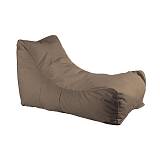 LAZY Πουφ Ανάκλιντρο 100% Αδιάβροχο, Ύφασμα Καφέ Ε-00016585 Ε021,6