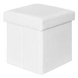 ORION Σκαμπό Αποθηκευτικό - Βοηθητικό, PU Άσπρο Ε-00013815 Ε7044,1