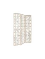 Παραβάν 3φυλλο nomade 170εκ. Λευκό χρ.