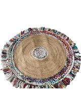 Χαλί βαμβ/γιούτα multy Φ120