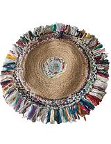 Χαλί βαμβ/γιούτα multy Φ90