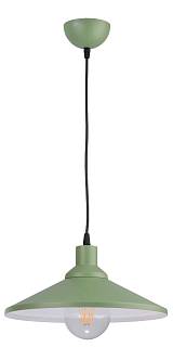 Φωτιστικό μονόφωτο παιδικό αλουμίνιο πράσινο/λευκό Ε27 Φ33