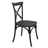 DESTINY Καρέκλα Πολυπροπυλένιο (PP), Απόχρωση Ανθρακί, Στοιβαζόμενη Ε-00020361 Ε377,2