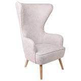 DOVELA Πολυθρόνα - Μπερζέρα Ύφασμα Εκρού Ε-00021068 Ε7137,6