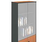 Γυάλινες πόρτες Βιβλιοθήκης-Α Γραφείου Ε-00020232 ΕΟ124,8