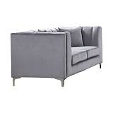 PARSON Kαναπές 2Θέσιος Σαλονιού - Καθιστικού, Ύφασμα Velure Απόχρωση Σκούρο Γκρι Ε-00020015 Ε9636,22