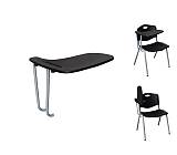 STUDY Εξάρτημα Θρανίο Μέταλλο Βαφή Silver, ΡΡ Μαύρο Ε-00014739 ΕΟ549,10