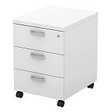 ΣΥΡΤΑΡΙΕΡΑ Τροχήλατη με 3 συρτάρια, Απόχρωση Άσπρο Ε-00024556 ΕΟ979,11