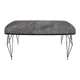 ΤΡΑΠΕΖΑΚΙ ΣΑΛΟΝΙΟΥ Diamond GREY MARBLE 100x66x42εκ