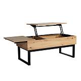 ΤΡΑΠΕΖΑΚΙ ΣΑΛΟΝΙΟΥ ΜΕ ΜΗΧΑΝΙΣΜΟ Fylliana Edge 2164 GREY OAK ΧΡΩΜΑ 109x55x46εκ